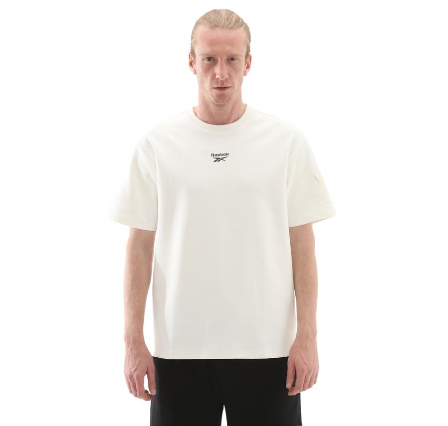 Reebok 5M Fanco Tee Erkek T-Shirt Beyaz Reebok 5M Fanco Tee Erkek T-Shirt Beyaz