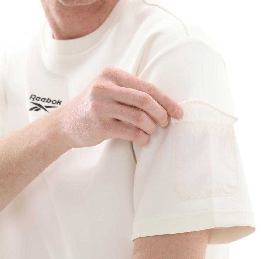 Reebok 5M Fanco Tee Erkek T-Shirt Beyaz Reebok 5M Fanco Tee Erkek T-Shirt Beyaz