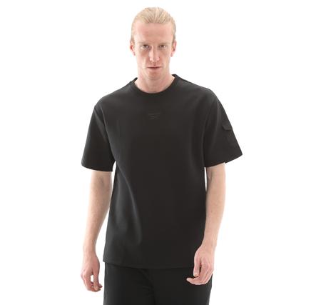 Reebok 5M Fanco Tee Erkek T-Shirt Siyah