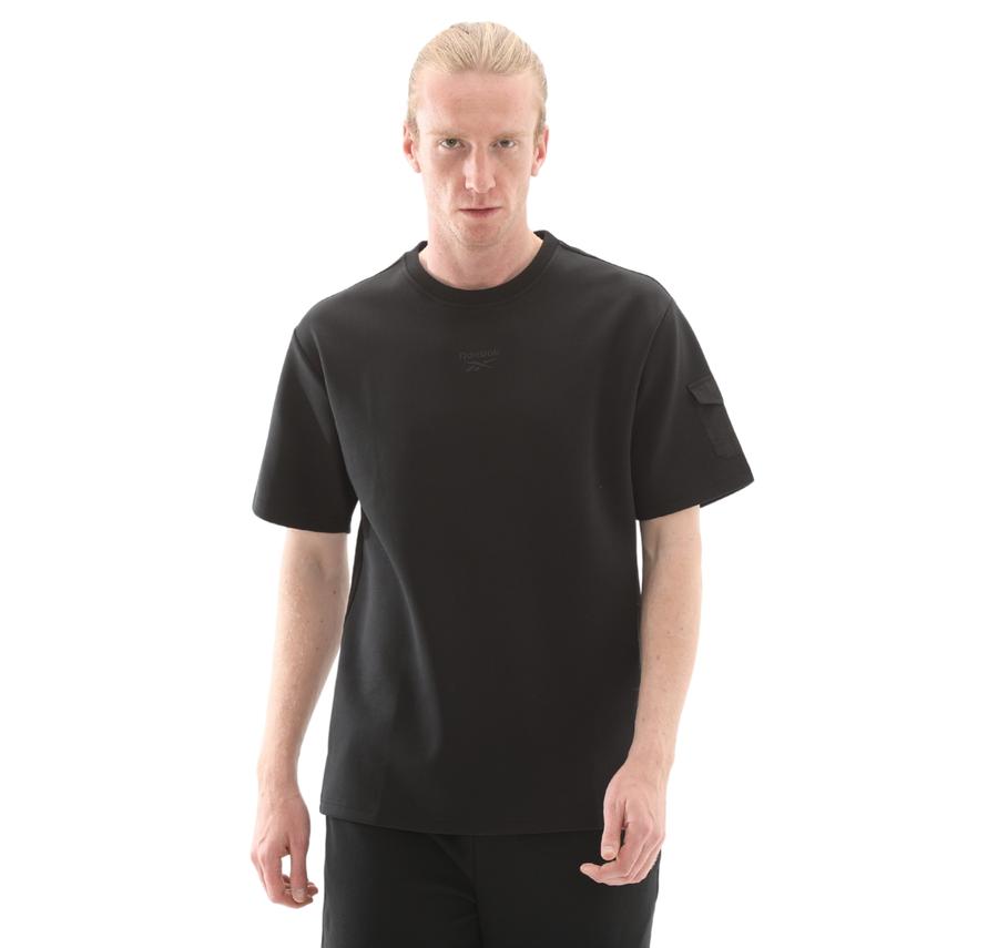 Reebok 5M Fanco Tee Erkek T-Shirt Siyah Reebok 5M Fanco Tee Erkek T-Shirt Siyah