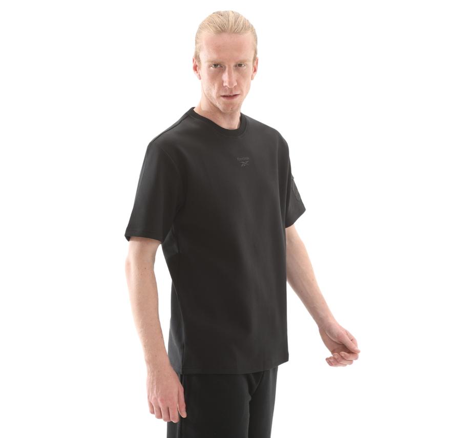 Reebok 5M Fanco Tee Erkek T-Shirt Siyah Reebok 5M Fanco Tee Erkek T-Shirt Siyah