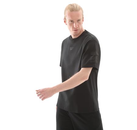 Reebok 5M Fanco Tee Erkek T-Shirt Siyah