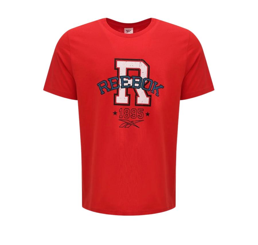 Reebok Centa Tee Erkek T-Shirt Kırmızı Reebok Centa Tee Erkek T-Shirt Kırmızı