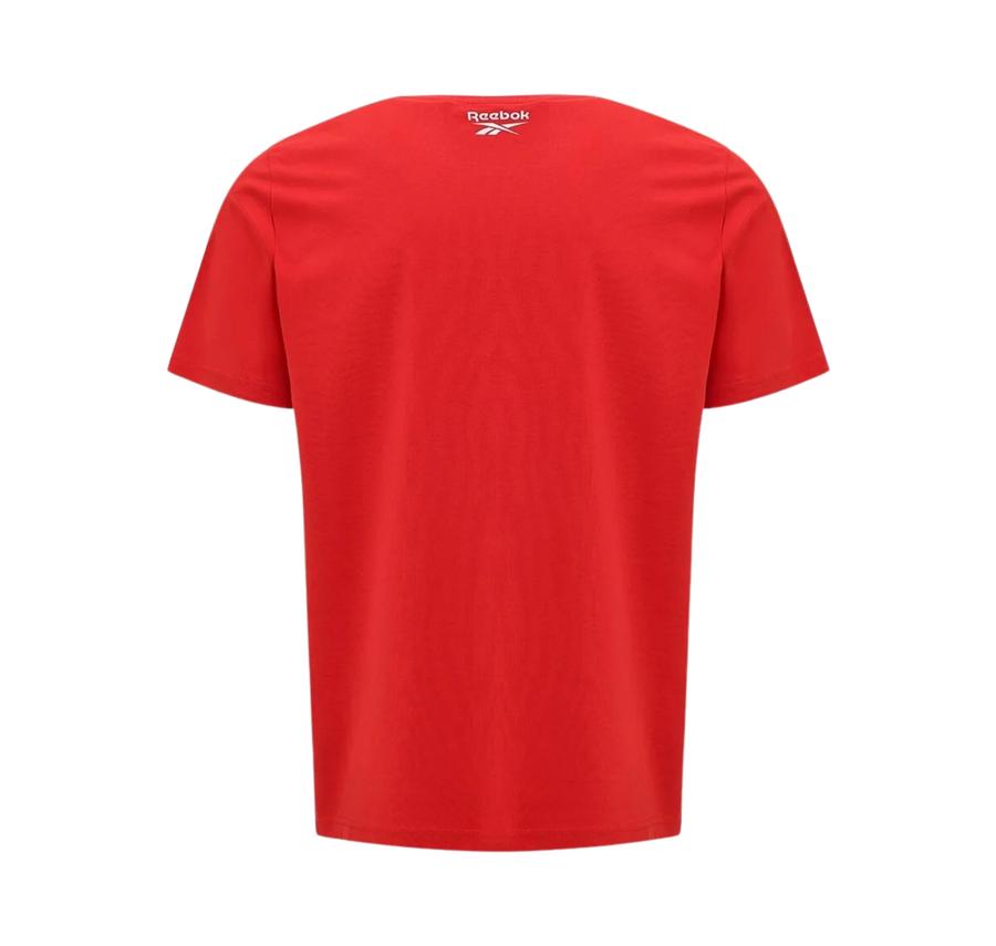Reebok Centa Tee Erkek T-Shirt Kırmızı Reebok Centa Tee Erkek T-Shirt Kırmızı