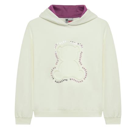 Skechers 2Xı-Lock Çocuk Sweatshirt Beyaz