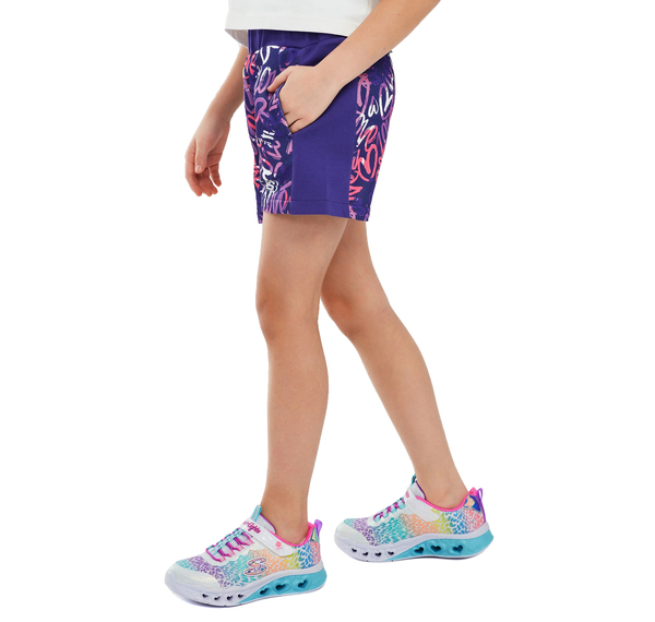 Skechers 2Xı-Lock G 3 İnch Short Çocuk Şort Ve Kapri Mor Skechers 2Xı-Lock G 3 İnch Short Çocuk Şort Ve Kapri Mor