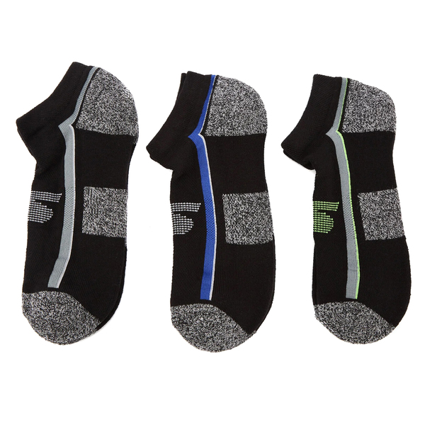 Skechers 3 Pack Low Cut Extended Terry Socks Erkek Çorap Siyah