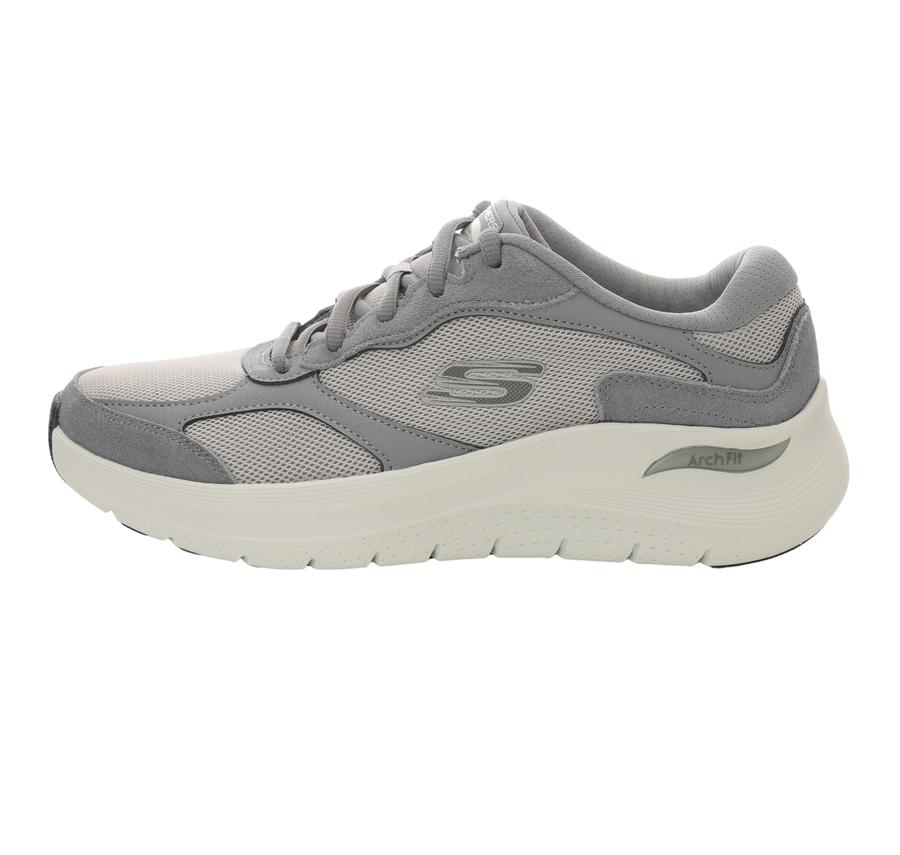 Skechers Arch Fit 2.0 - The Keep Erkek Spor Ayakkabı Gri Skechers Arch Fit 2.0 - The Keep Erkek Spor Ayakkabı Gri