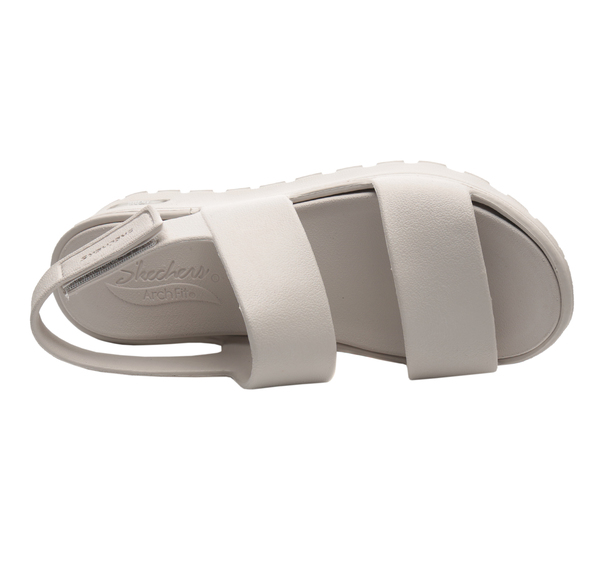 Skechers Arch Fit Footsteps - Day Dream Kadın Sandalet Krem Skechers Arch Fit Footsteps - Day Dream Kadın Sandalet Krem