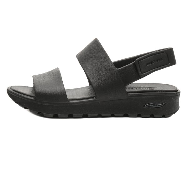 Skechers Arch Fit Footsteps - Day Dream Kadın Sandalet Siyah Skechers Arch Fit Footsteps - Day Dream Kadın Sandalet Siyah