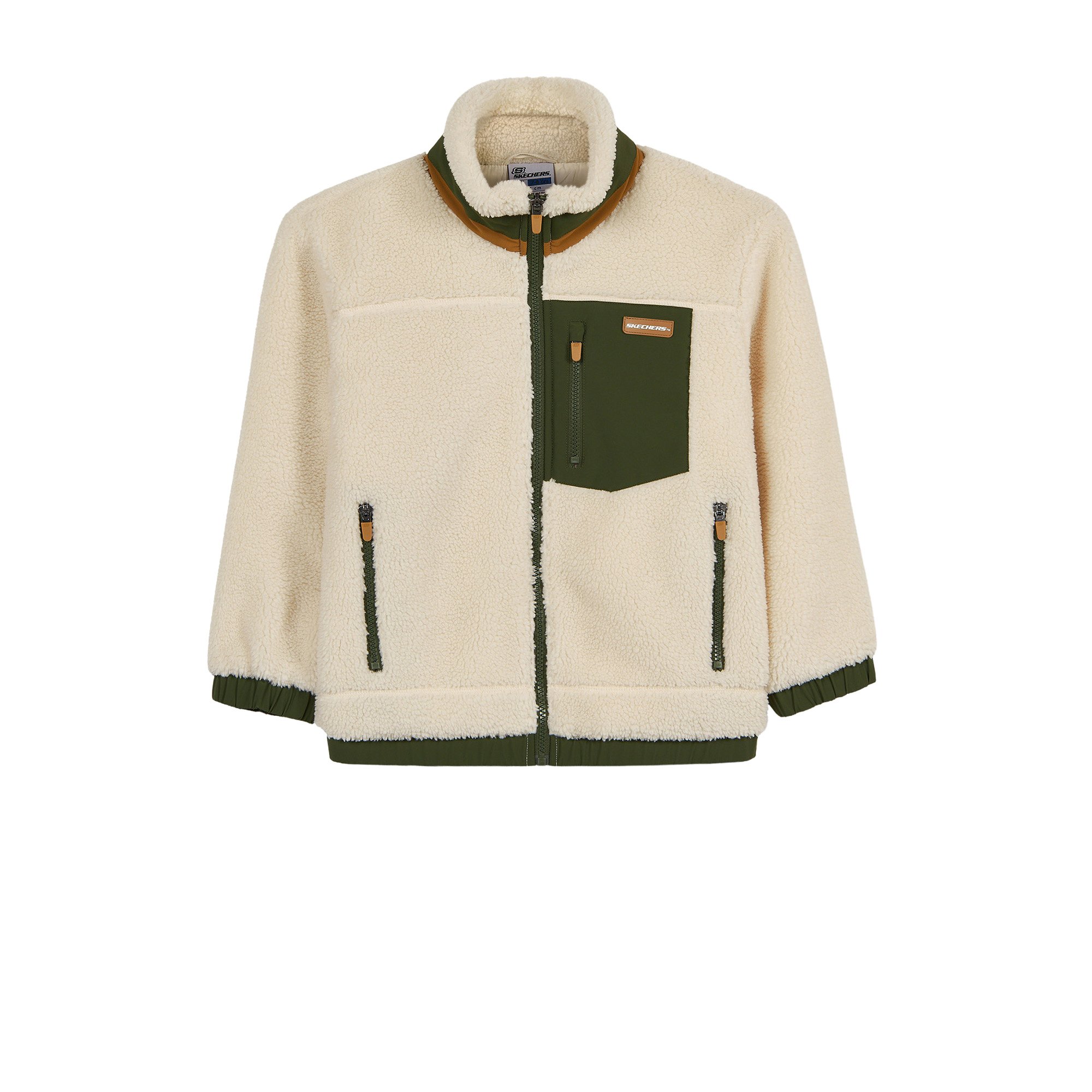 Детская куртка Skechers B Full Zip Pocket Sherpa Krem