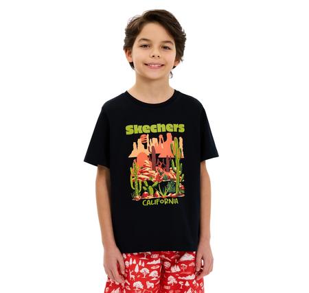 Skechers B Graphic Tee Regular T-Shirt Çocuk