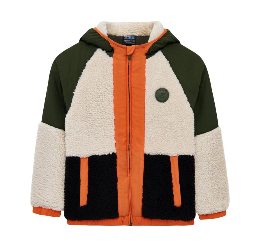Skechers B Outdoor Fleece Full Zip Sherpa Çocuk Ceket Skechers B Outdoor Fleece Full Zip Sherpa Çocuk Ceket