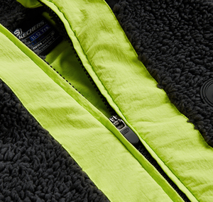 Skechers B Outdoor Fleece Full Zip Sherpa Çocuk Mont Siyah
