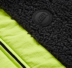 Skechers B Outdoor Fleece Full Zip Sherpa Çocuk Mont Siyah