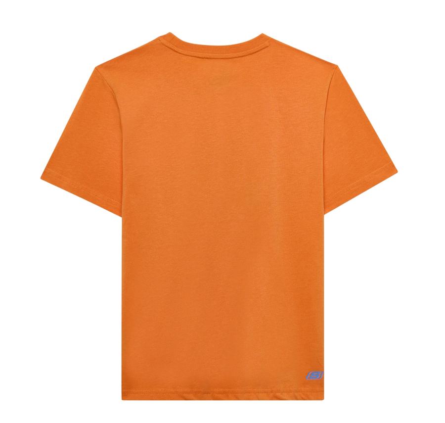 Skechers B Short Sleeve Regular Fit T-Shirt Çocuk T-Shirt Turuncu Skechers B Short Sleeve Regular Fit T-Shirt Çocuk T-Shirt Turuncu