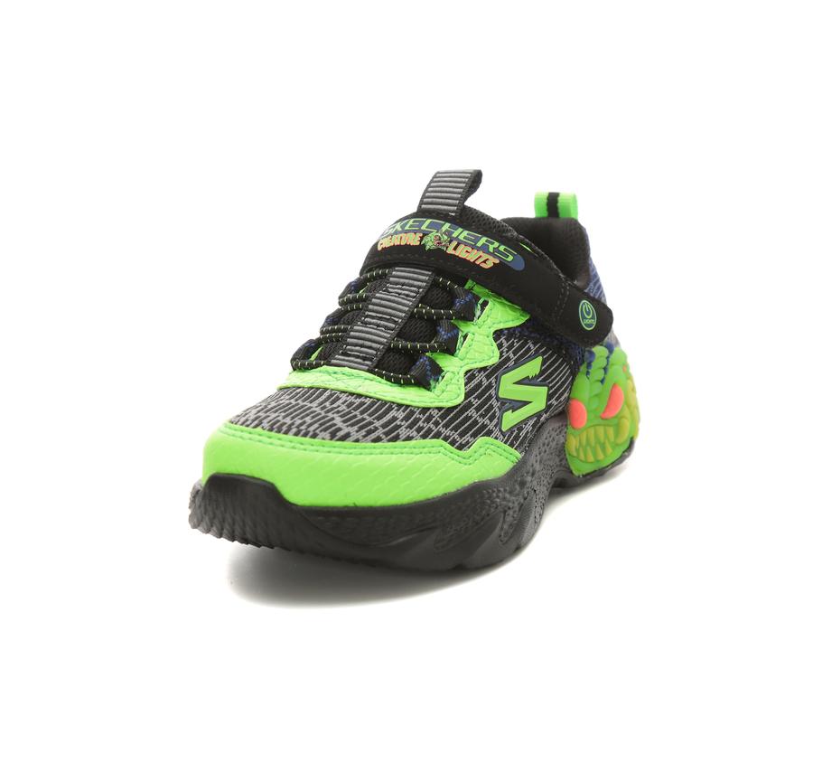 Skechers Creature-Lights Çocuk Spor Ayakkabı Yeşil Skechers Creature-Lights Çocuk Spor Ayakkabı Yeşil