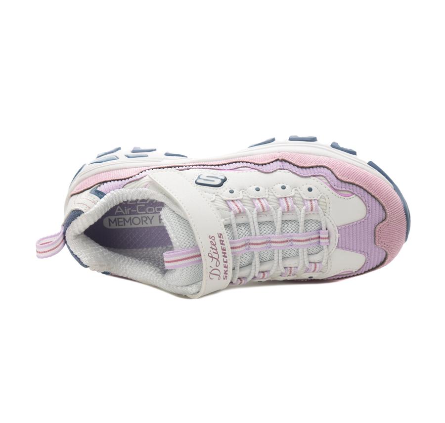 Skechers D'lıtes Çocuk Spor Ayakkabı Beyaz Skechers D'lıtes Çocuk Spor Ayakkabı Beyaz