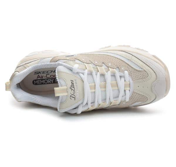 Skechers D'lıtes-Free Energy Kadın Spor Ayakkabı Krem Skechers D'lıtes-Free Energy Kadın Spor Ayakkabı Krem