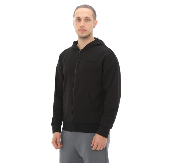 Skechers Essential Erkek Ceket Siyah Skechers Essential Erkek Ceket Siyah