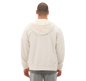 Skechers Essential M Full Zip Hoodie Sweatshirt Erkek Ceket Beyaz
