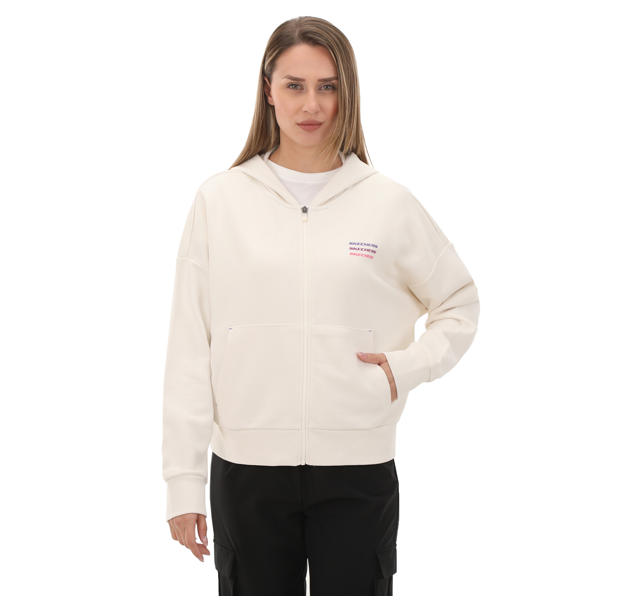 Женская куртка Skechers Essential W Full Zip Hoodie