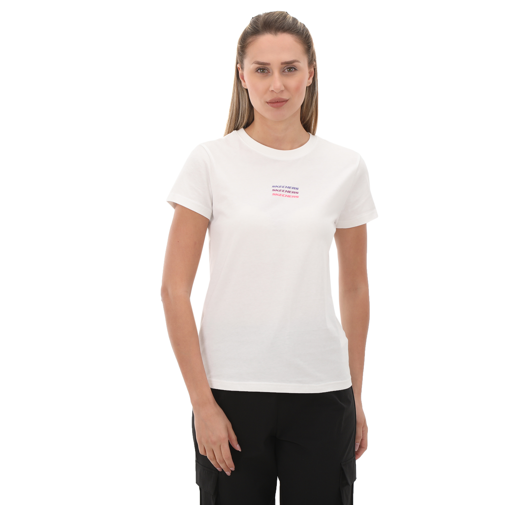 Женская футболка Skechers Essential W Short Sleeve