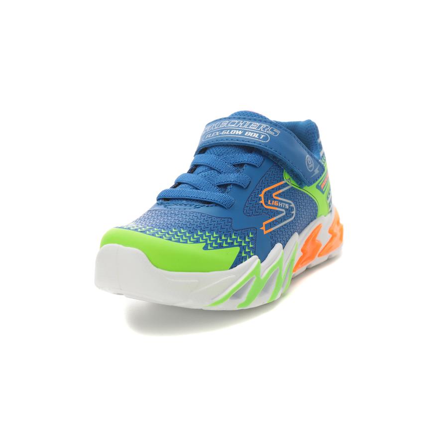 Skechers Flex-Glow Bolt Çocuk Spor Ayakkabı Mavi Skechers Flex-Glow Bolt Çocuk Spor Ayakkabı Mavi