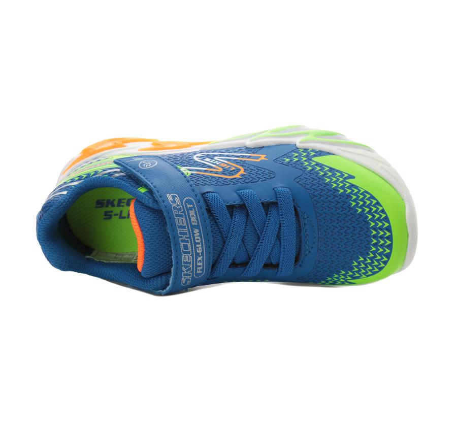 Skechers Flex-Glow Bolt Çocuk Spor Ayakkabı Mavi Skechers Flex-Glow Bolt Çocuk Spor Ayakkabı Mavi