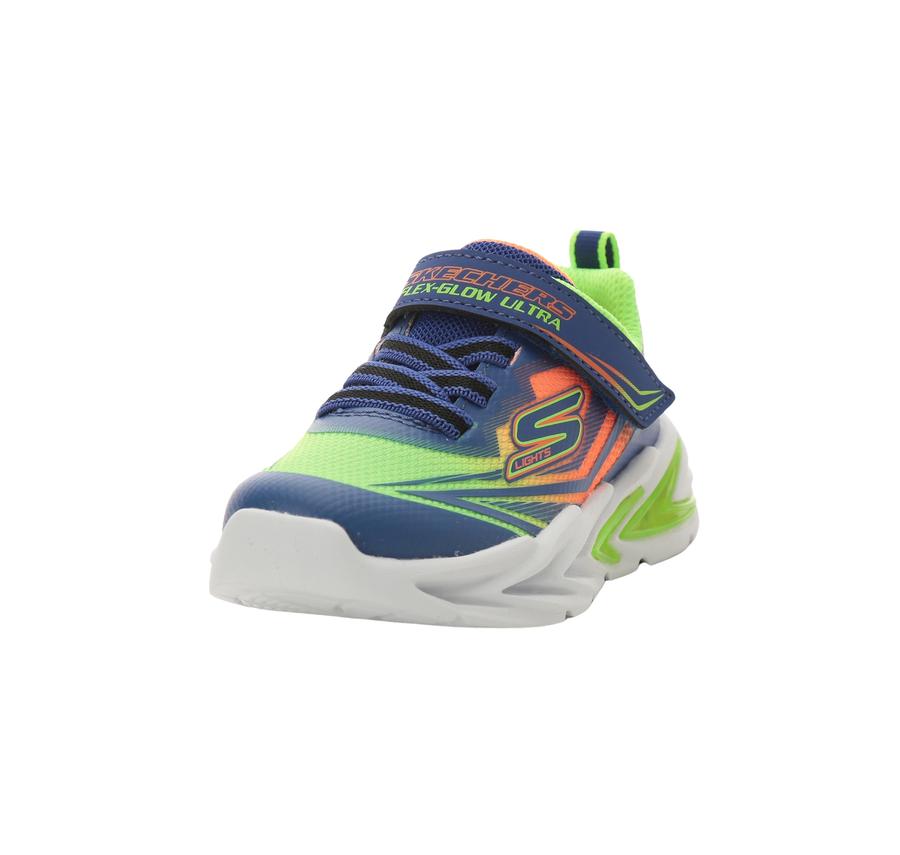 Skechers Flexglow Ultra Bebek Spor Ayakkabı Mavi Skechers Flexglow Ultra Bebek Spor Ayakkabı Mavi