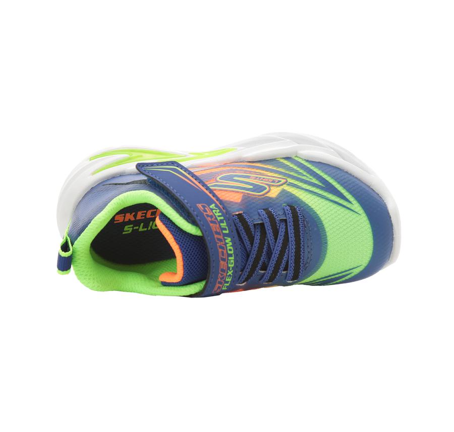 Skechers Flexglow Ultra Bebek Spor Ayakkabı Mavi Skechers Flexglow Ultra Bebek Spor Ayakkabı Mavi
