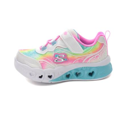 Skechers Flutter Heart Lıghts Bebek Spor Ayakkabı Beyaz