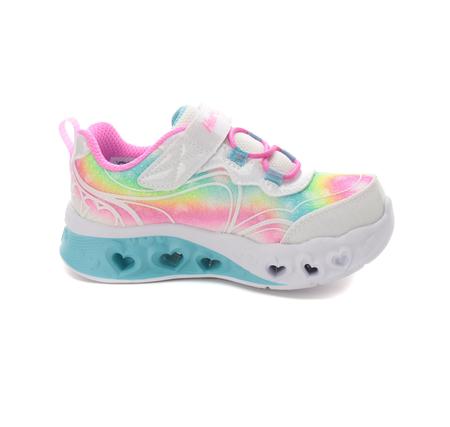 Skechers Flutter Heart Lıghts Bebek Spor Ayakkabı Beyaz