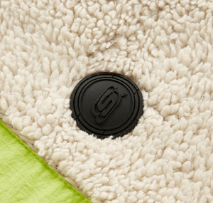 Skechers G Outdoor Fleece Full Zip Sherpa Çocuk Mont Krem
