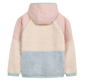 Skechers G Outdoor Fleece Full Zip Sherpa Çocuk Mont Pembe