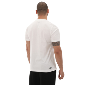 Skechers Graphic T-Shirt M Short Sleeve Erkek T-Shirt Beyaz