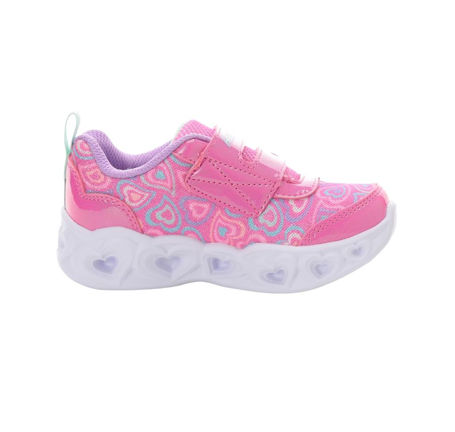 Skechers Heart Lıghts Boogıe Land Bebek Spor Ayakkabı Pembe - Görsel 5