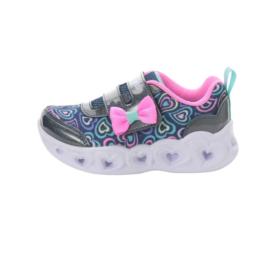 Skechers Heart Lıghts Boogıe Land Bebek Spor Ayakkabı Siyah - Görsel 2