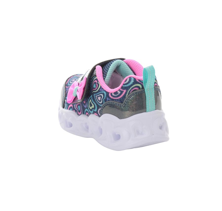 Skechers Heart Lıghts Boogıe Land Bebek Spor Ayakkabı Siyah - Görsel 3