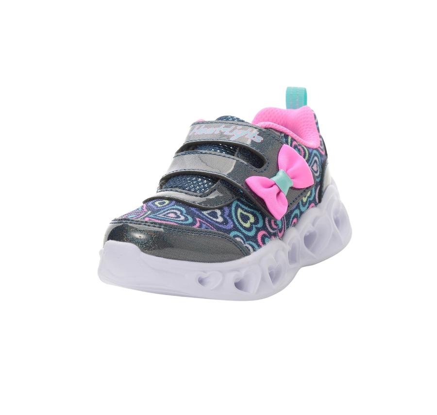 Skechers Heart Lıghts Boogıe Land Bebek Spor Ayakkabı Siyah - Görsel 4
