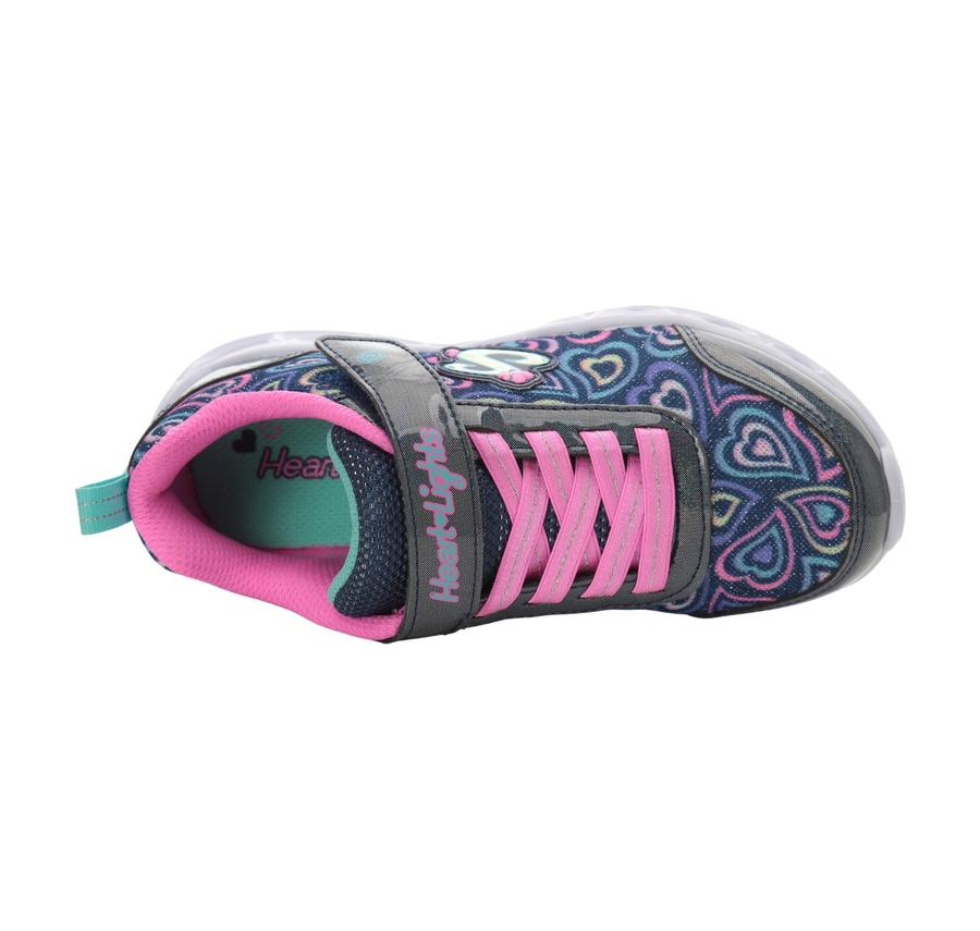 Skechers Heart Lıghts - Boogıe Love Çocuk Spor Ayakkabı Gri Skechers Heart Lıghts - Boogıe Love Çocuk Spor Ayakkabı Gri