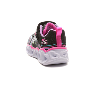 Skechers Heart Lights  -  Retro Hearts Çocuk Spor Ayakkabı Siyah