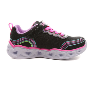 Skechers Heart Lights  -  Retro Hearts Çocuk Spor Ayakkabı Siyah