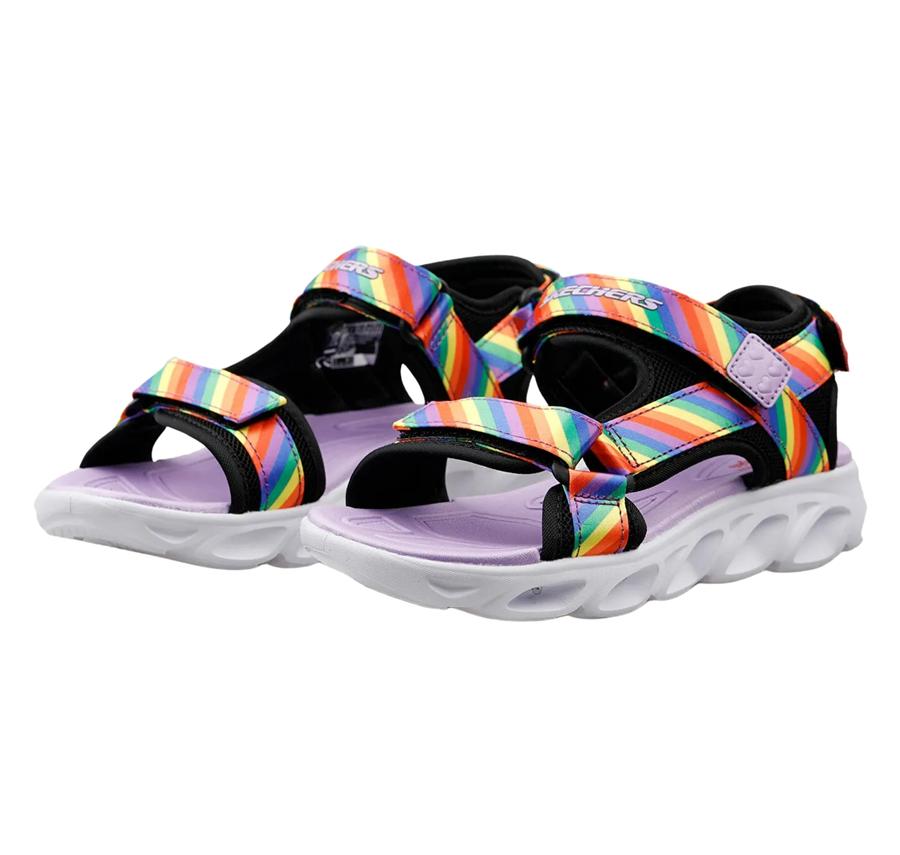 Skechers Hypno-Flash - Raınbow Lıghts Çocuk Sandalet Mor Skechers Hypno-Flash - Raınbow Lıghts Çocuk Sandalet Mor