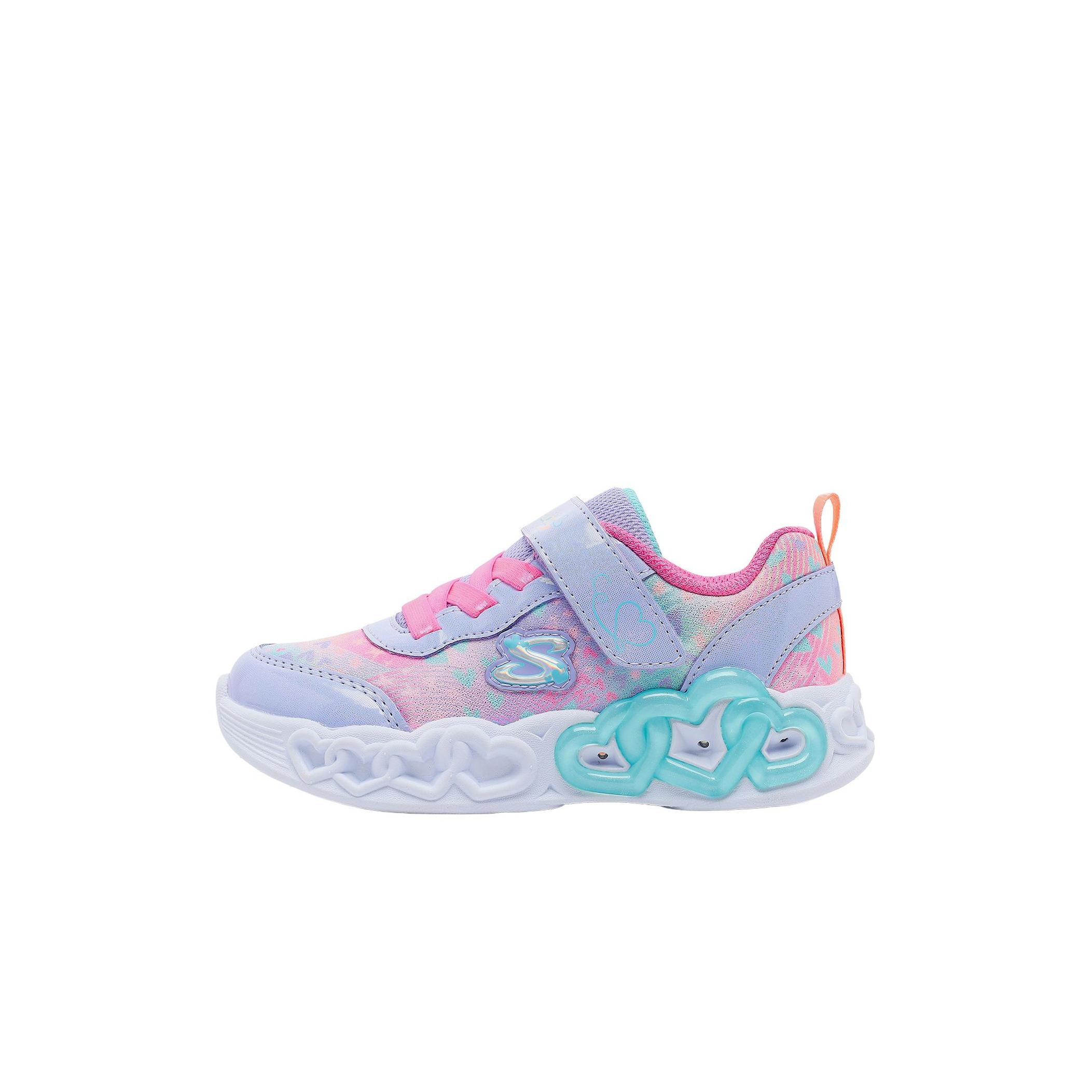 Детские кроссовки Skechers Infinite Heart Lights Heart Jewels