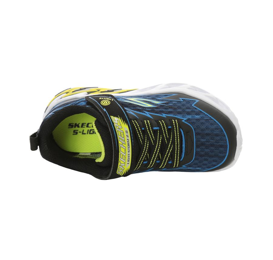 Skechers Light Storm 2.0 - Bolt-Brights Çocuk Spor Ayakkabı Mavi Skechers Light Storm 2.0 - Bolt-Brights Çocuk Spor Ayakkabı Mavi