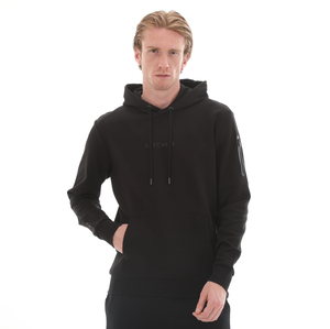 Skechers M 2Xı-Lock Arm Zipped Hoodie Erkek Sweatshirt Siyah 0