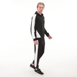 Skechers M 2Xı-Lock Diagonal Fleece Suit Track Suit Erkek Eşofman Takımı Siyah