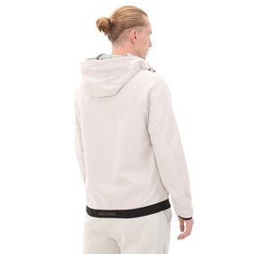 Skechers M 2Xı-Lock Full Zip Hoodie Sweatshirt Erkek Ceket Krem