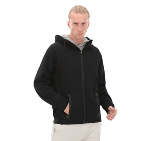 Skechers M 2Xı-Lock Full Zip Hoodie Sweatshirt Erkek Ceket Siyah